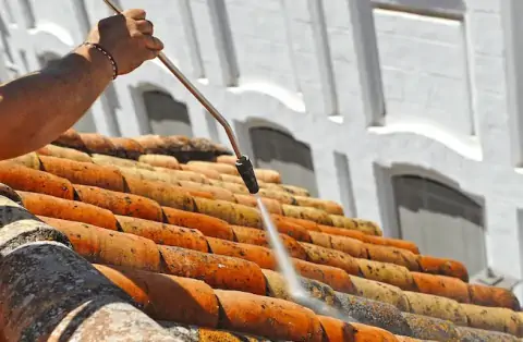 Nettoyage de toitures - Manthelan